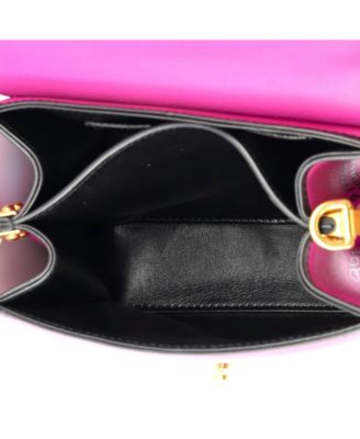 Mini Welcome Top Handle Bag Printed Leather