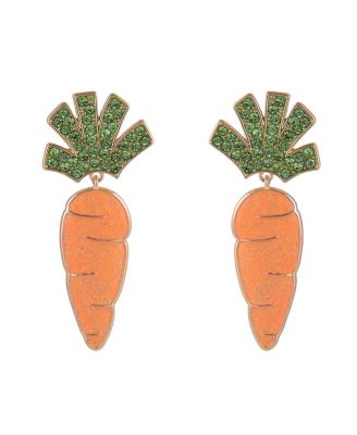 Carrot Drop Earrings