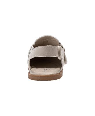 Little Girls Girl's  Fashion Mule Sandals – Dressy Shoes with Playful Charm Details
