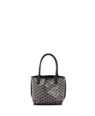 Mini Anjou Reversible Tote Coated Canvas