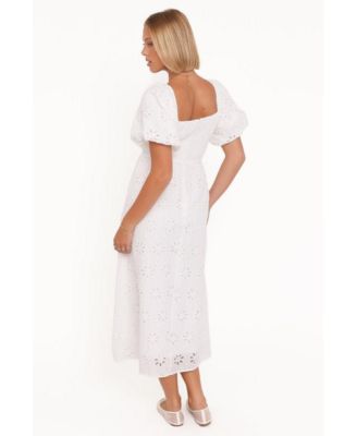 Women's Clo Puff Sleeve Midi Dress