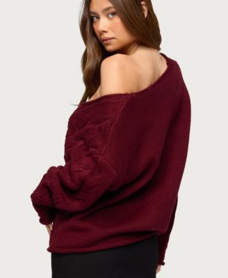 Women's Inga Oversized Cable Knit Sweater