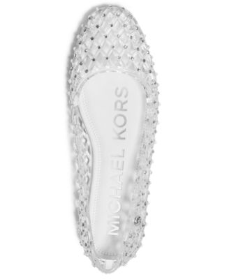 MICHAEL Women's Pixie Jelly Slip-On Ballet Flats