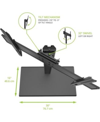 TTS140 Heavy Duty Steel 40" to 90" Tabletop TV Stand