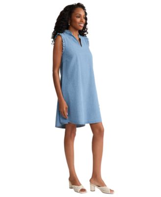 jones new york denim dress Jones New York Jean Dress sz 6
