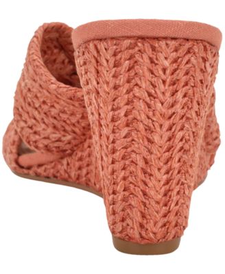 Women's Nejia Woven Slip-On Wedge Sandals