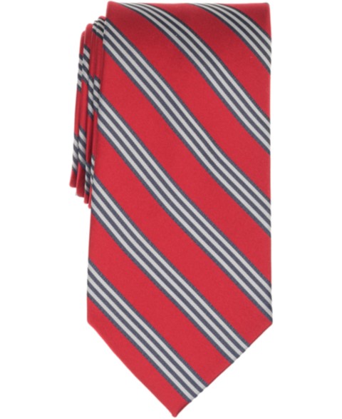 Мужские Brooks Brothers Men's Track Stripe Pattern Tie