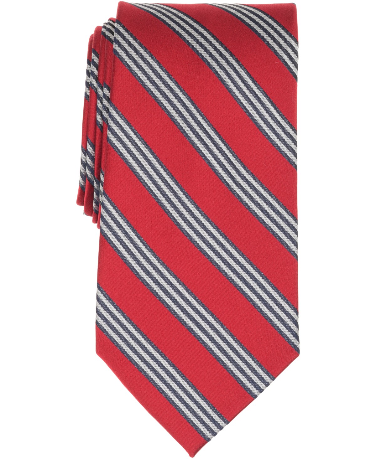 Мужские Brooks Brothers Men's Track Stripe Pattern Tie — фото 1