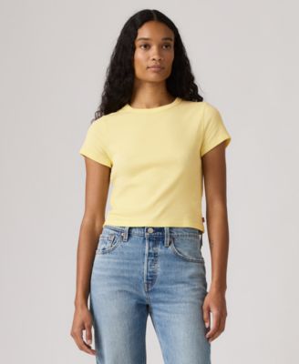 Women's Short-Sleeve Cropped Top