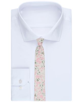 Men's Heron Floral Skinny Tie
