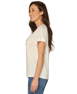 Petite Short-Sleeve Printed T-Shirt
