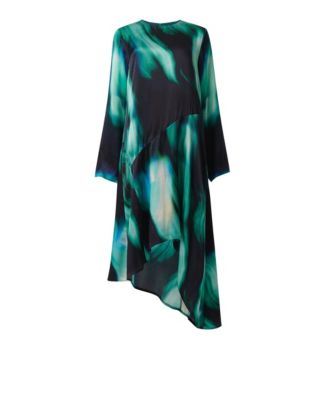 Women's Printed Paneled Dress
