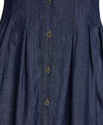 macy's denim shirt dress Style & Co Women's Short-Sleeve Denim Shirtdress, Exclusively at Macy's
