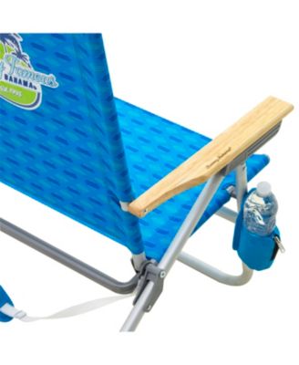 4-Position Easy In-Easy Out Folding Beach Chair