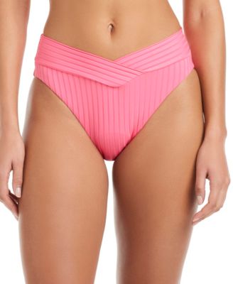 Women's Refresh Ribbed Moderate-Coverage Swim Bottoms