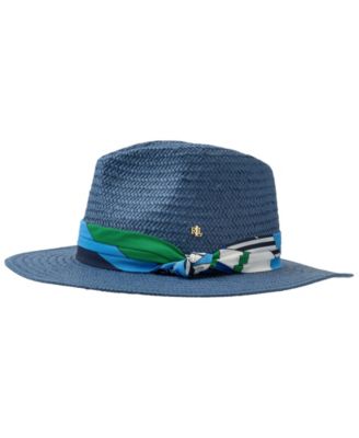 Printed Band Fedora Hat