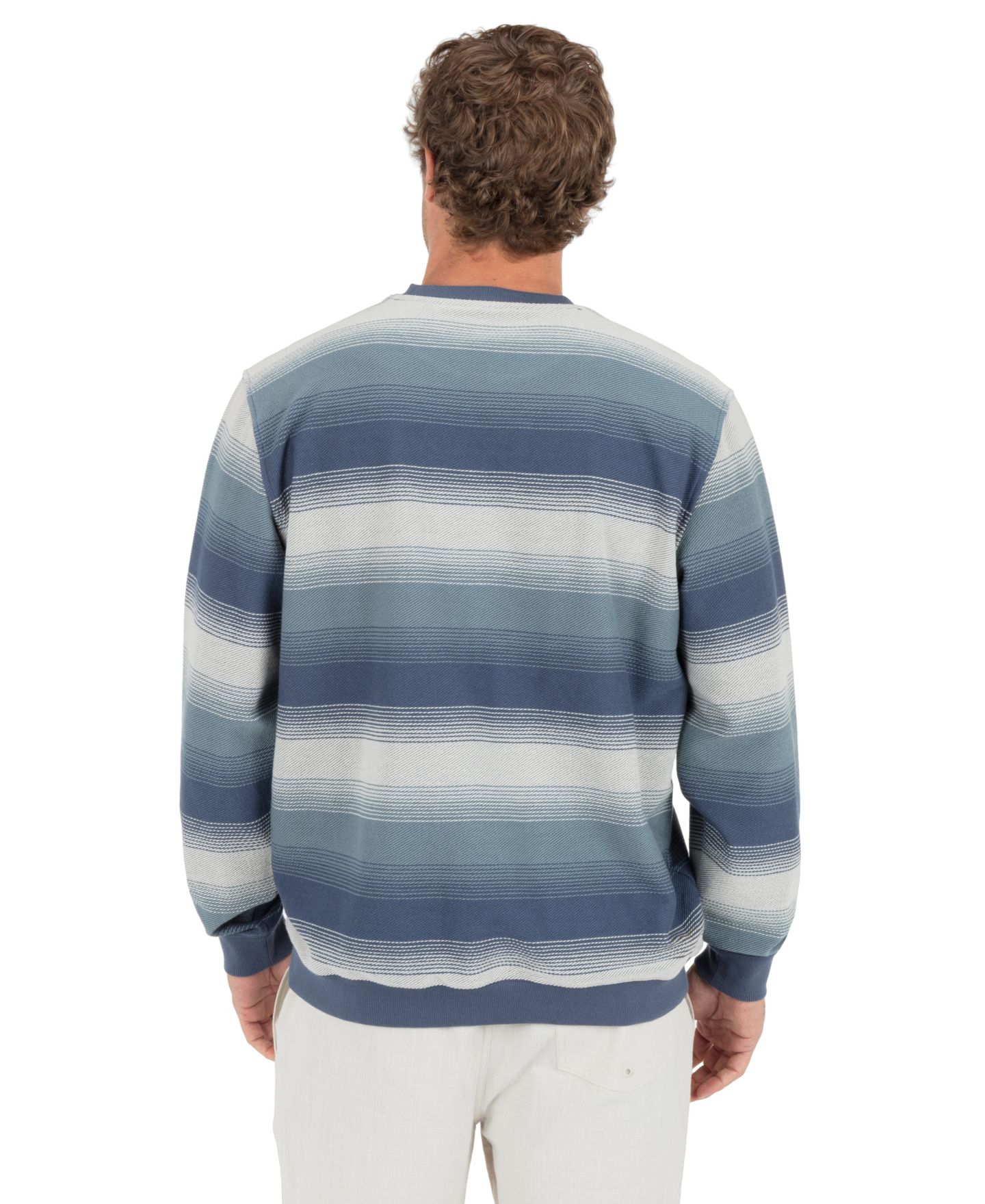 Мужская толстовка Hurley Hacienda Crewneck, цвет: Monsoon — фото 5