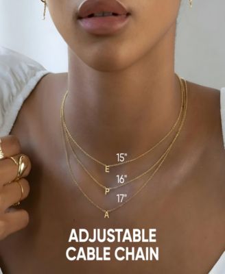 Inez Initial Necklace