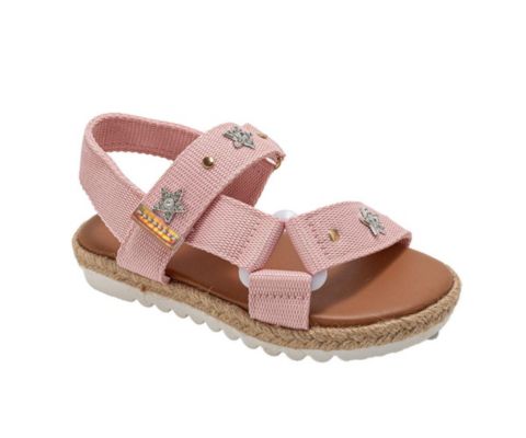 Сандалии Bebe Sport Fashion Sandals Comfortable Shoes with Playful Charms для девочек, цвет: Розовый