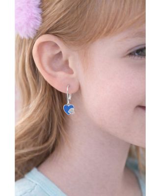 Girls Heart Hypoallergenic Earrings