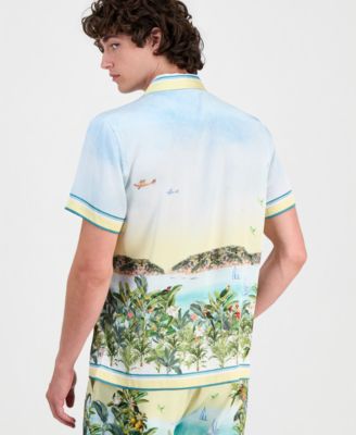 Men's Charm Sunset Riviera Button-Up Shirt