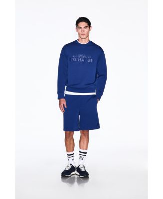 A|X Armani Exchange Men's Elevated Logo Crewneck Sweatshirt - Macy's