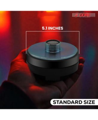 Compression Driver 135W RMS 8 Ohm Titanium Horn Throat Tweeter Speaker 18 TPI Threading - 2PCS