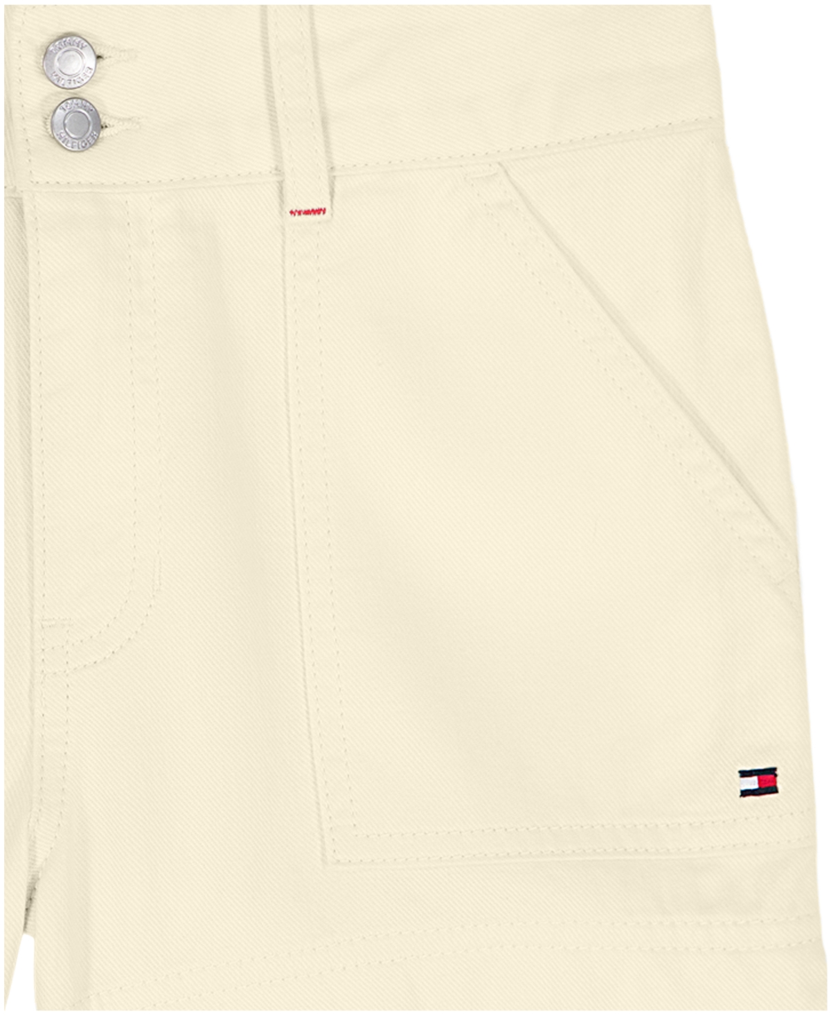 Tommy Hilfiger Girls' 7-16 Patch Pocket Twill Shorts