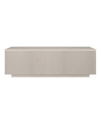 Reyes 48" Wide Rectangular Fluted Coffee Table