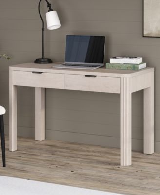 Lonsdale 48'' Wide Rectangular Fluted Desk