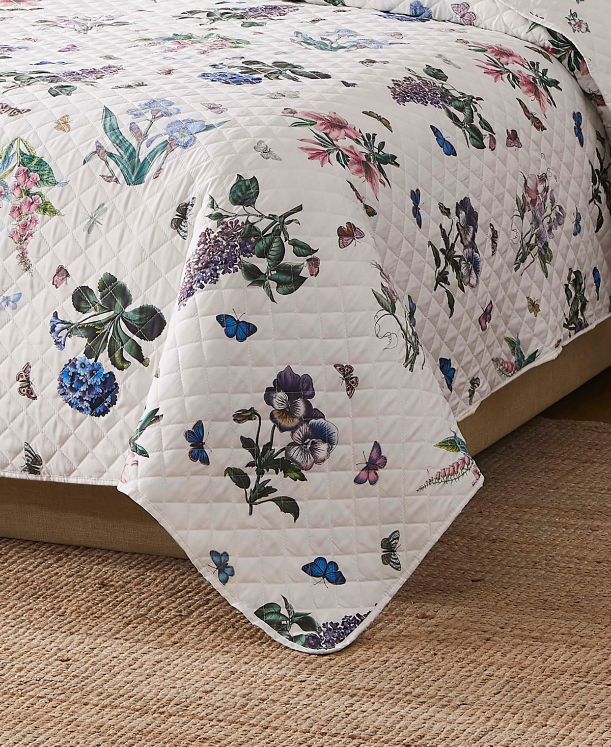 Portmeirion Botanic Garden Reversible 3-Pc. Quilt Set