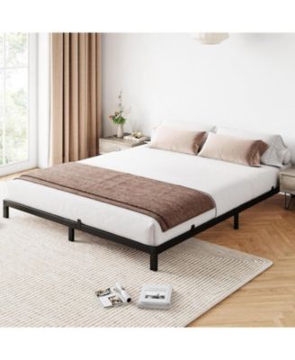 6 Inch Bed Frame Heavy Duty Under Bed Storage Easy Assembly Platform Bed
