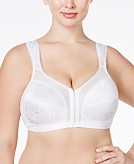 Playtex Women's 18 Hour Supportive Flexible Back Front Close Wireless Bra  US4695