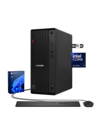 ThinkCentre M70s Gen 6 Business Desktop, Intel Core Ultra 5 225, 64GB DDR5, 2TB SSD, Wi-Fi 6, Wired KB & Mouse, Windows 11 Pro