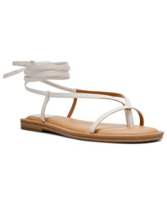 Women's Jipsy Strappy Lace-Up Gladiator Flat Sandals