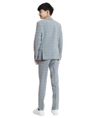 Boys' 8-20 Button Front Jacket and Pants, 2-Piece Set