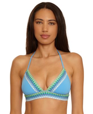 Women's Fiesta Basket Weave Trim Hatler Top