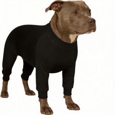 Cotton Polyester Calming Dog Onesie for All Seasons - Stress Relief, Comfort, and Easy Care