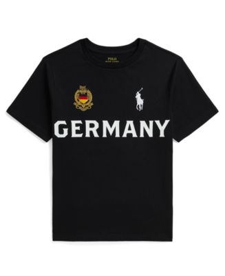 Polo Ralph Lauren Boys' 8-20 Germany Cotton Jersey T-Shirt - Macy's