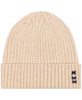 Men's Rib Stitch Cuff Beanie & Scarf, 2-Piece Set