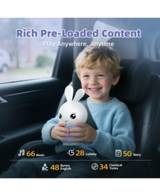 Smart AI Bunny – Interactive Storytelling Toy with Music and Nightlight