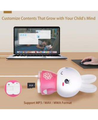 Honey Bunny Kids Audio Player – Musical Story Toy with Nightlight & Soothing Sounds