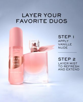 La vie est belle Vanille Nude Hair and Body Mist
