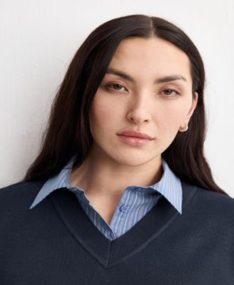 Women's Combined Shirt Sweater