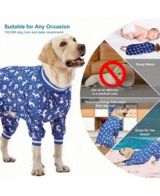 Large Dog Comfortable Pajamas for Recovery and Sleep