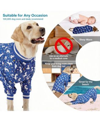 Large Dog Comfortable Pajamas for Recovery and Sleep