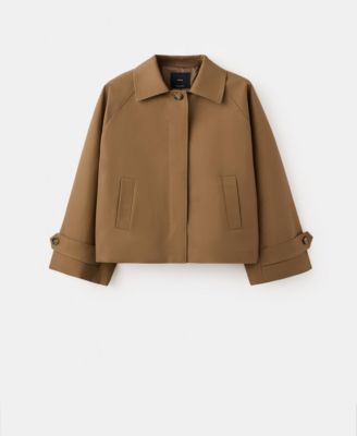 Women's Oversized Short Trench Coat