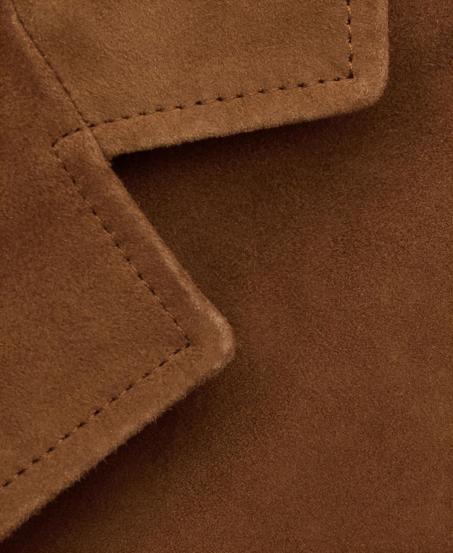 Женский пиджак MANGO Straight Suede Blazer, цвет: Коричневый — фото 4