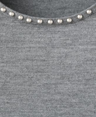 Women's Studded Knitted Sweater