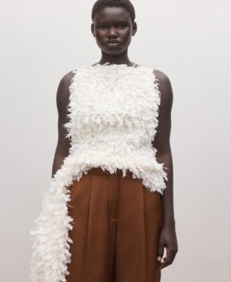 Women's Straight Low-Rise Suit Pants